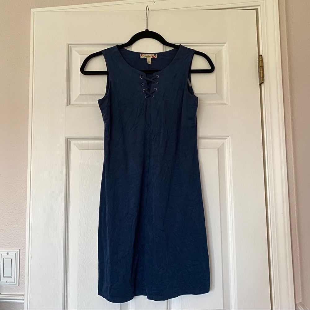 Blue dress